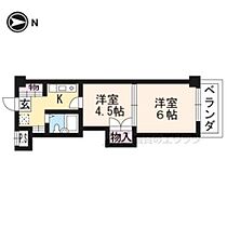 京都府京都市北区上賀茂葵之森町（賃貸マンション2K・2階・26.88㎡） その2