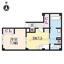 QUALIE茶山駅前 101 ｜ 京都府京都市左京区田中北春菜町（賃貸マンション1DK・1階・55.00㎡） その2