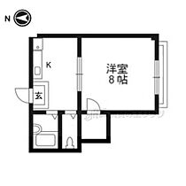 叡山荘 401 ｜ 京都府京都市左京区下鴨南芝町（賃貸マンション1K・4階・19.00㎡） その2