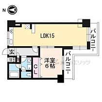 京都府京都市左京区一乗寺大原田町（賃貸マンション1LDK・5階・43.24㎡） その2