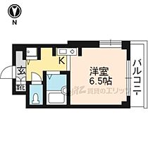 京都府京都市北区上賀茂朝露ヶ原町（賃貸マンション1R・2階・21.82㎡） その2