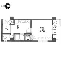 マ・メゾン 203 ｜ 京都府京都市左京区一乗寺里ノ前町（賃貸マンション1K・2階・24.45㎡） その2