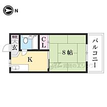 京都府京都市左京区聖護院山王町（賃貸マンション1K・5階・29.56㎡） その2