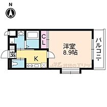 リーブル 205 ｜ 京都府京都市左京区岩倉中在地町（賃貸マンション1K・2階・27.36㎡） その2