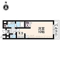 コート・オーク 102 ｜ 京都府京都市左京区岩倉花園町（賃貸アパート1R・1階・28.80㎡） その2