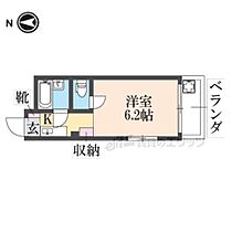 田中マンション 202 ｜ 京都府京都市北区上賀茂松本町（賃貸マンション1K・2階・18.60㎡） その2