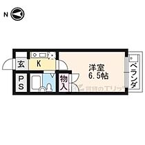 京都府京都市左京区田中玄京町（賃貸マンション1K・1階・19.72㎡） その1