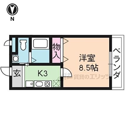 今上園マンション_間取り_0