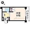 レジデンス淺墅4階4.0万円