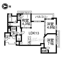 京都府京都市上京区東堀川通元誓願寺上る村雲町（賃貸マンション3LDK・2階・59.02㎡） その2