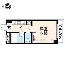 ウエストビレッジ3 106 ｜ 京都府京都市北区平野上八丁柳町（賃貸マンション1K・1階・18.00㎡） その2