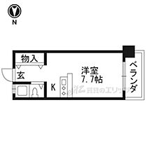 京都府京都市右京区西院西三蔵町（賃貸マンション1R・3階・17.50㎡） その2