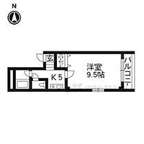 京都府京都市中京区猪熊通錦小路上る下瓦町（賃貸マンション1K・2階・24.30㎡） その2