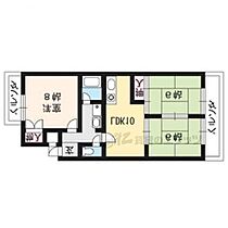 京都府京都市右京区太秦京ノ道町（賃貸マンション3LDK・3階・61.56㎡） その2