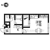 京都府京都市右京区梅津罧原町（賃貸アパート1K・3階・23.18㎡） その2