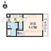 フラッティ天神川三条 205 ｜ 京都府京都市右京区太秦安井松本町（賃貸マンション1K・2階・24.46㎡） その1