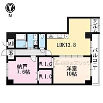 京都府京都市右京区西院乾町（賃貸マンション1LDK・6階・72.02㎡） その1