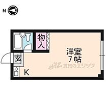 エアリアル太秦 101 ｜ 京都府京都市右京区太秦一ノ井町（賃貸マンション1K・1階・17.08㎡） その2