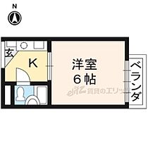 京都府京都市北区小山東元町（賃貸マンション1K・3階・17.80㎡） その2