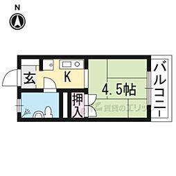 🉐敷金礼金0円！🉐京都市営烏丸線 北大路駅 バス13分 山ノ前町...