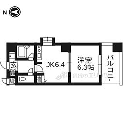 間取図画像 1DK