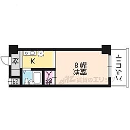 間取図画像 1K