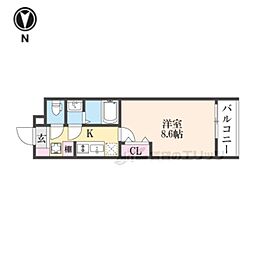 🉐敷金礼金0円！🉐京福電気鉄道北野線 北野白梅町駅 徒歩19分