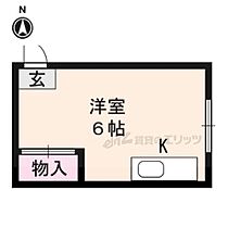 京都府京都市上京区相国寺門前町（賃貸アパート1R・2階・10.53㎡） その2