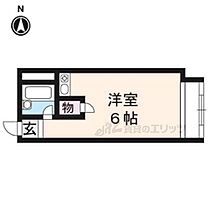 京都府京都市右京区太秦一町芝町（賃貸マンション1R・3階・13.39㎡） その2