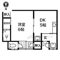 京都府京都市中京区西ノ京御輿岡町（賃貸一戸建1DK・1階・26.44㎡） その2