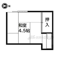 京都府京都市北区等持院南町（賃貸アパート1R・1階・10.77㎡） その2