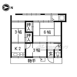 京福電気鉄道北野線 常盤駅 徒歩3分