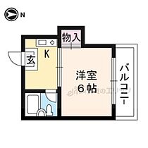 ＳＳＫハイツ 303 ｜ 京都府京都市右京区嵯峨野宮ノ元町（賃貸マンション1K・3階・16.00㎡） その1