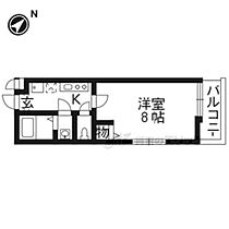 京都府京都市北区紫野十二坊町（賃貸マンション1K・3階・22.44㎡） その2