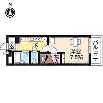 京都府京都市中京区西ノ京南円町（賃貸マンション1K・1階・19.87㎡） その2