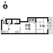 ハイツマルゲン 303 ｜ 京都府京都市上京区北仲之町（賃貸マンション2K・3階・26.00㎡） その2