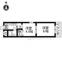 Ｒｅｑｕｉｅ智恵光院 406 ｜ 京都府京都市上京区大宮通西裏芦山寺上る２丁目竪社南半町（賃貸マンション2K・4階・29.70㎡） その2