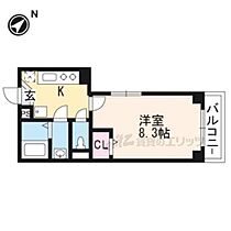 ＮＯＢＬＥ妙心寺 202 ｜ 京都府京都市右京区谷口園町（賃貸マンション1K・2階・24.07㎡） その2