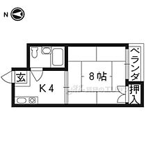 京都府京都市右京区山ノ内北ノ口町（賃貸マンション1K・3階・20.00㎡） その2