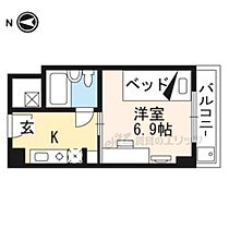 コスモリード京都今出川 902 ｜ 京都府京都市上京区今出川通浄福寺西入２丁目東上善寺町（賃貸マンション1R・9階・16.39㎡） その2