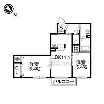 メゾン・ファミール 207 ｜ 京都府京都市右京区梅ケ畑向ノ地町（賃貸アパート2LDK・2階・53.77㎡） その2