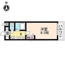 京都府京都市北区平野上柳町（賃貸マンション1K・3階・23.71㎡） その1