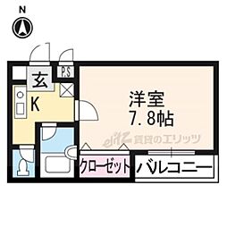 間取図画像 1K