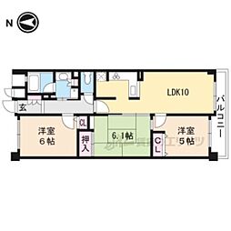 間取図画像 3LDK