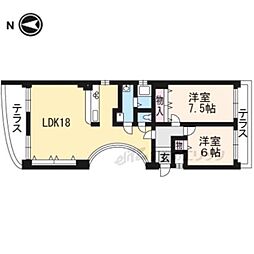 京都市営烏丸線 北大路駅 バス9分 加茂川中学前下車 徒歩5分
