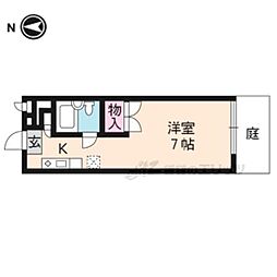 ハイツグリンカ 1Kの間取図画像
