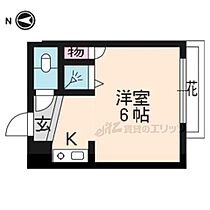 京都府京都市右京区西京極西池田町（賃貸マンション1R・3階・16.20㎡） その2