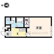 京都府京都市下京区岩上通高辻下ル吉文字町（賃貸アパート1K・2階・20.28㎡） その2