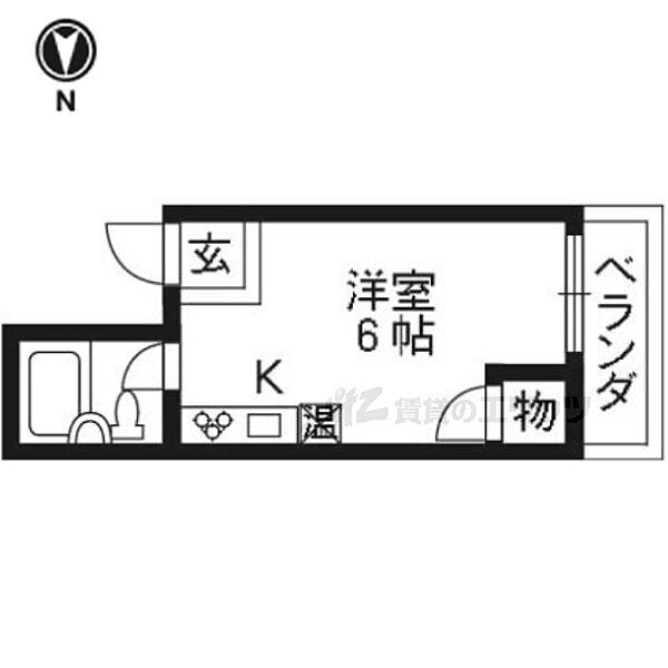 STEP RIGHT UP 302｜京都府京都市下京区西七条北月読町(賃貸マンション1R・3階・17.00㎡)の写真 その2