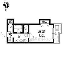 京都府京都市右京区山ノ内池尻町（賃貸マンション1K・5階・22.68㎡） その2